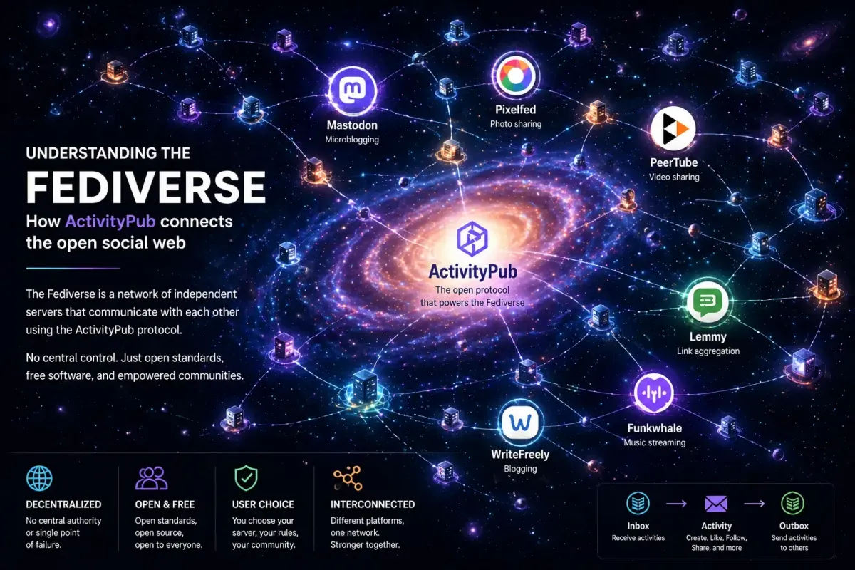 Capire il Fediverso: come ActivityPub sta ridisegnando i social network